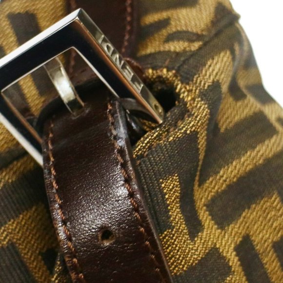 Fendi Brown Zucca Handbag - Picture 6 of 10